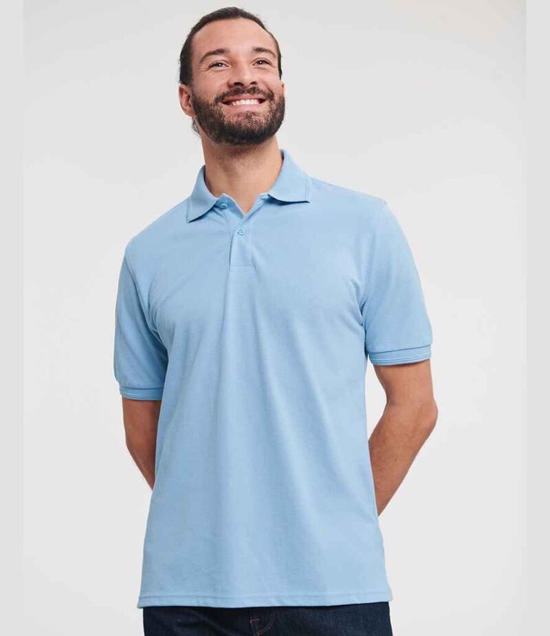 Russell Athletic Hardwearing Poly/Cotton Pique Polo Shirt