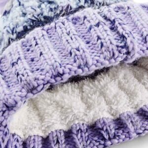 Beechfield Corkscrew Pom Pom Beanie