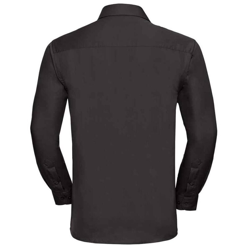 Russell Athletic Collection Long Sleeve Easy Care Cotton Poplin Shirt