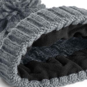 Beechfield Cable Knit Melange Beanie