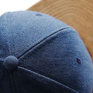 Beechfield Suede Peak Snapback Cap