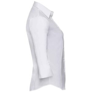 Russell Athletic Collection Ladies 3/4 Sleeve Easy Care Fitted Shirt
