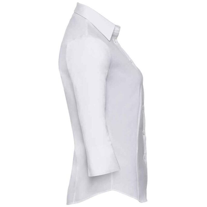 Russell Athletic Collection Ladies 3/4 Sleeve Easy Care Fitted Shirt