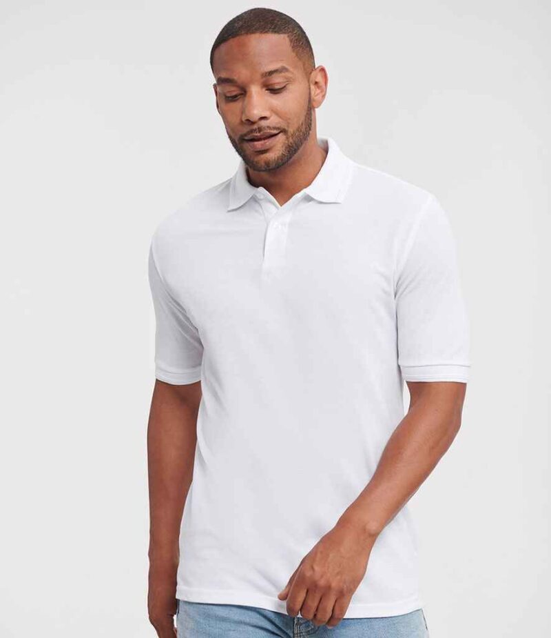 Russell Athletic Hardwearing Poly/Cotton Pique Polo Shirt