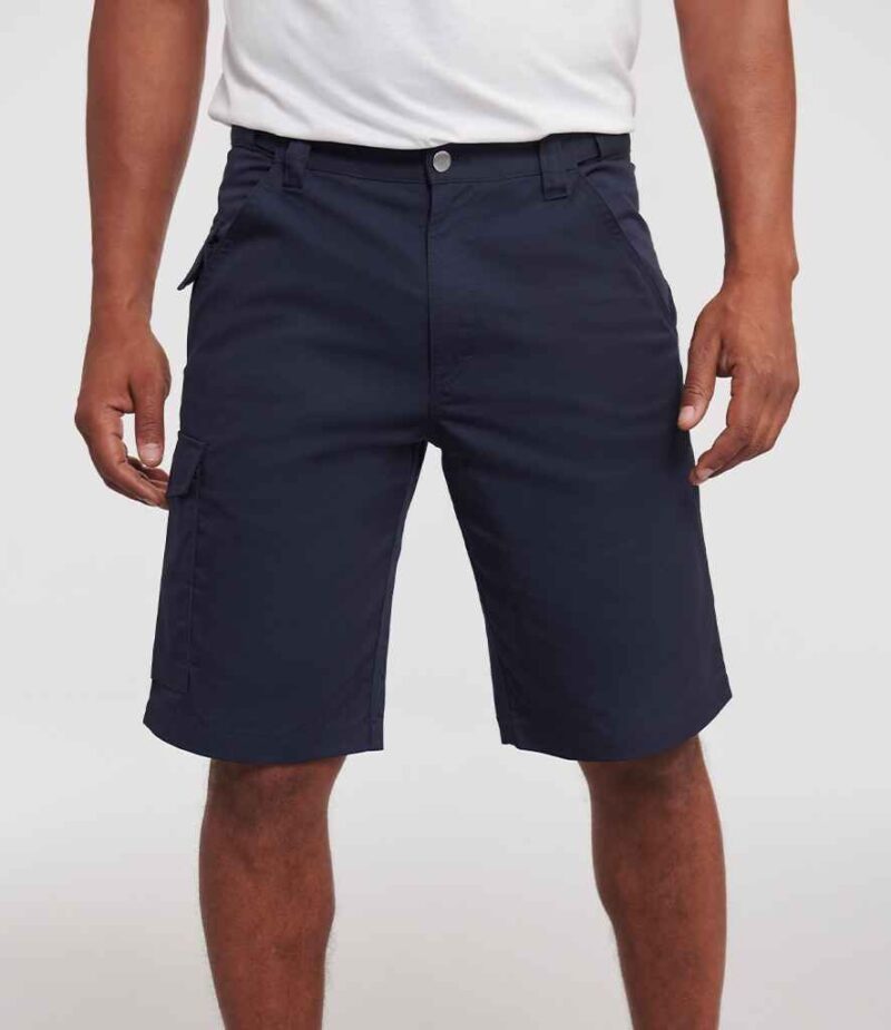 Russell Athletic Workwear Poly/Cotton Shorts