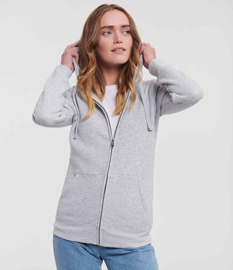 Russell Athletic Ladies Authentic Zip Hooded Sweatshirt