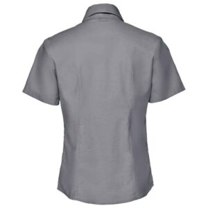 Russell Athletic Collection Ladies Short Sleeve Easy Care Oxford Shirt
