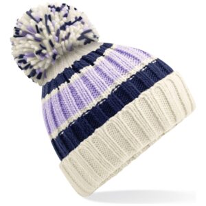 Beechfield Hygge Striped Beanie