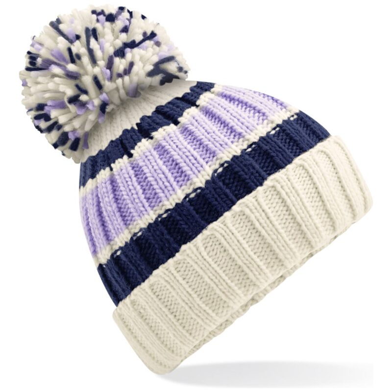 Beechfield Hygge Striped Beanie