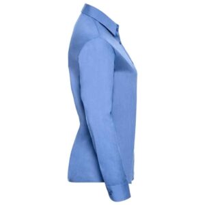 Russell Athletic Collection Ladies Long Sleeve Easy Care Poplin Shirt