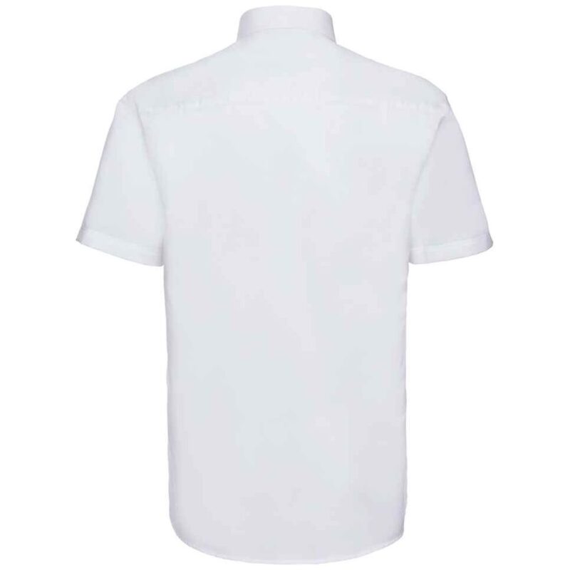 Russell Athletic Collection Short Sleeve Easy Care Oxford Shirt