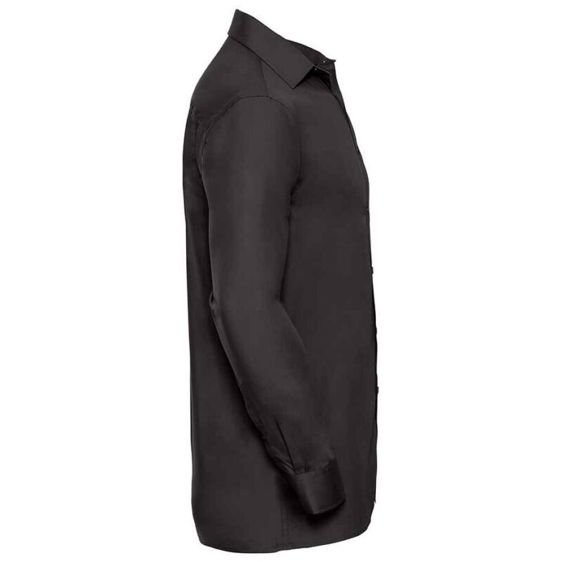Russell Athletic Collection Long Sleeve Easy Care Cotton Poplin Shirt
