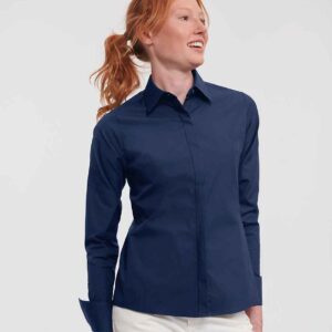 Russell Athletic Collection Ladies Ultimate Stretch Shirt