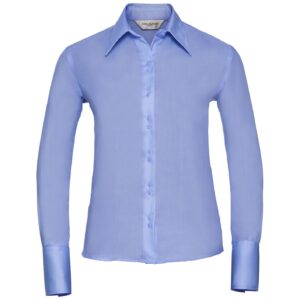 Russell Athletic Collection Ladies Long Sleeve Ultimate Non-Iron Shirt