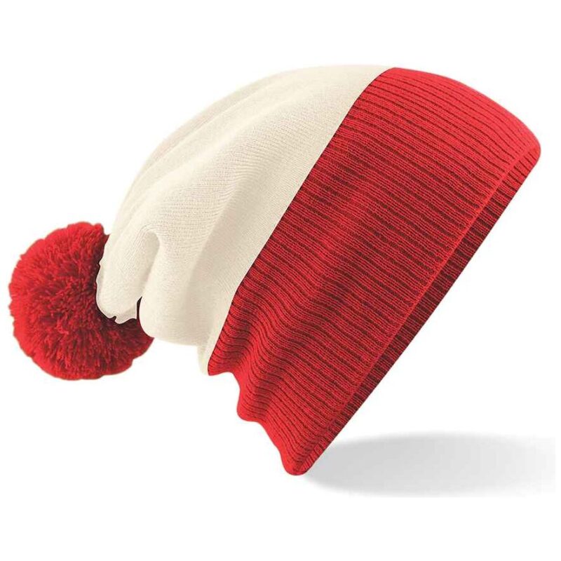 Beechfield Snowstar Two Tone Beanie