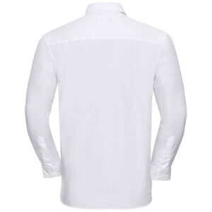 Russell Athletic Collection Long Sleeve Easy Care Cotton Poplin Shirt