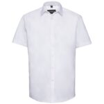 Russell Athletic Collection Short Sleeve Herringbone Shirt