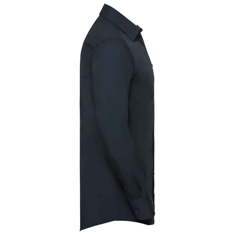 Russell Athletic Collection Long Sleeve Tailored Poplin Shirt