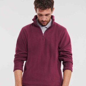 Russell Athletic Zip Neck Outdoor Fleece