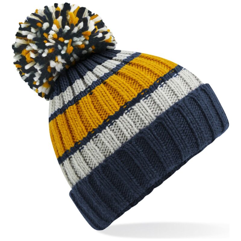 Beechfield Hygge Striped Beanie