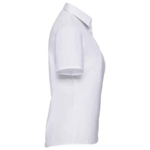 Russell Athletic Collection Ladies Short Sleeve Easy Care Poplin Shirt