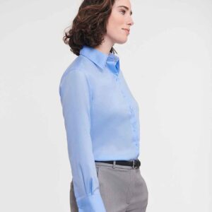 Russell Athletic Collection Ladies Long Sleeve Ultimate Non-Iron Shirt