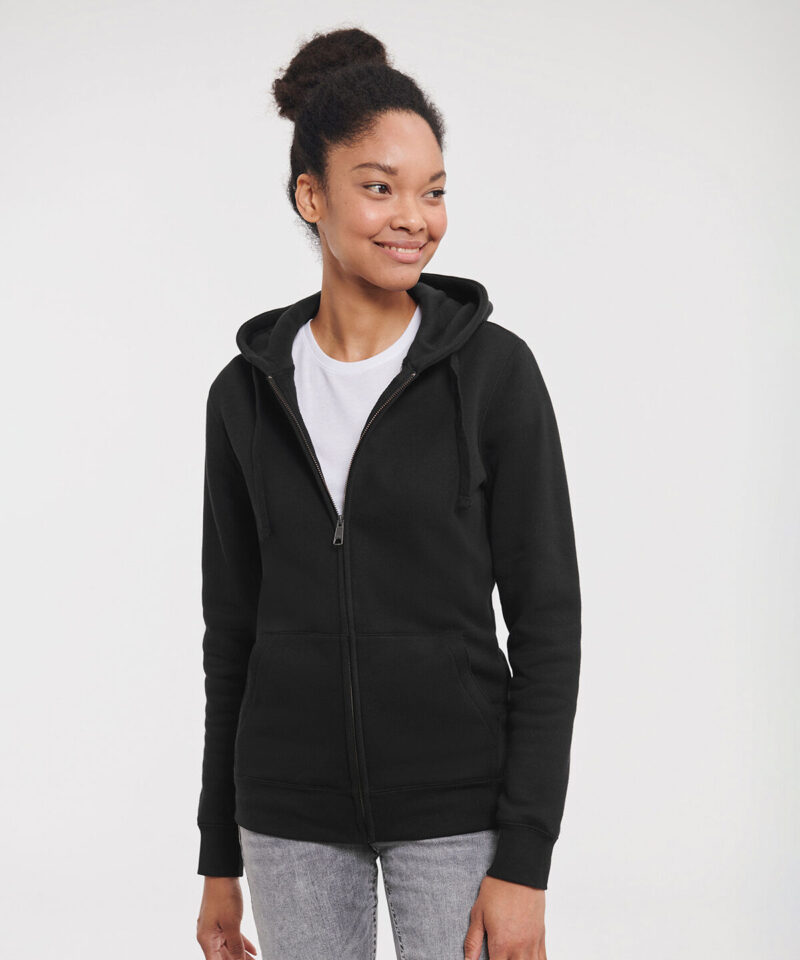Russell Athletic Ladies Authentic Zip Hooded Sweatshirt