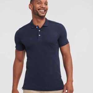Russell Athletic Stretch Pique Polo Shirt