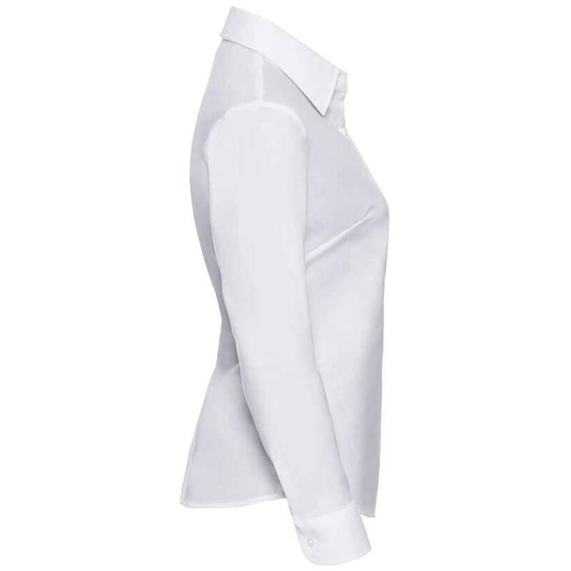 Russell Athletic Collection Ladies Long Sleeve Easy Care Oxford Shirt