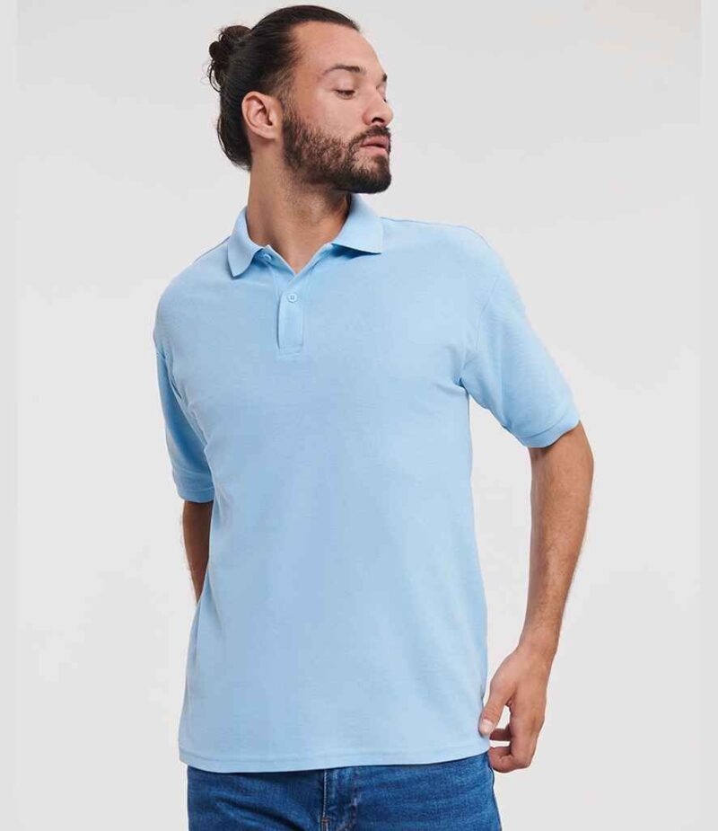 Russell Athletic Poly/Cotton Pique Polo Shirt