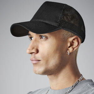 Beechfield Microknit Snapback Trucker Cap