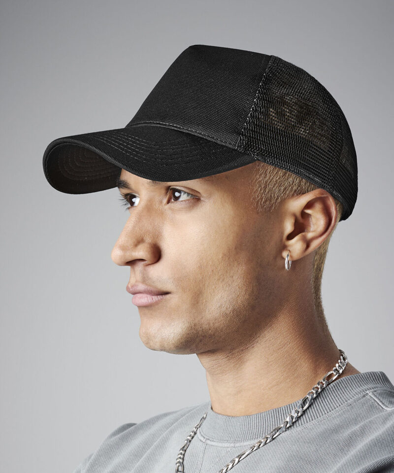 Beechfield Microknit Snapback Trucker Cap