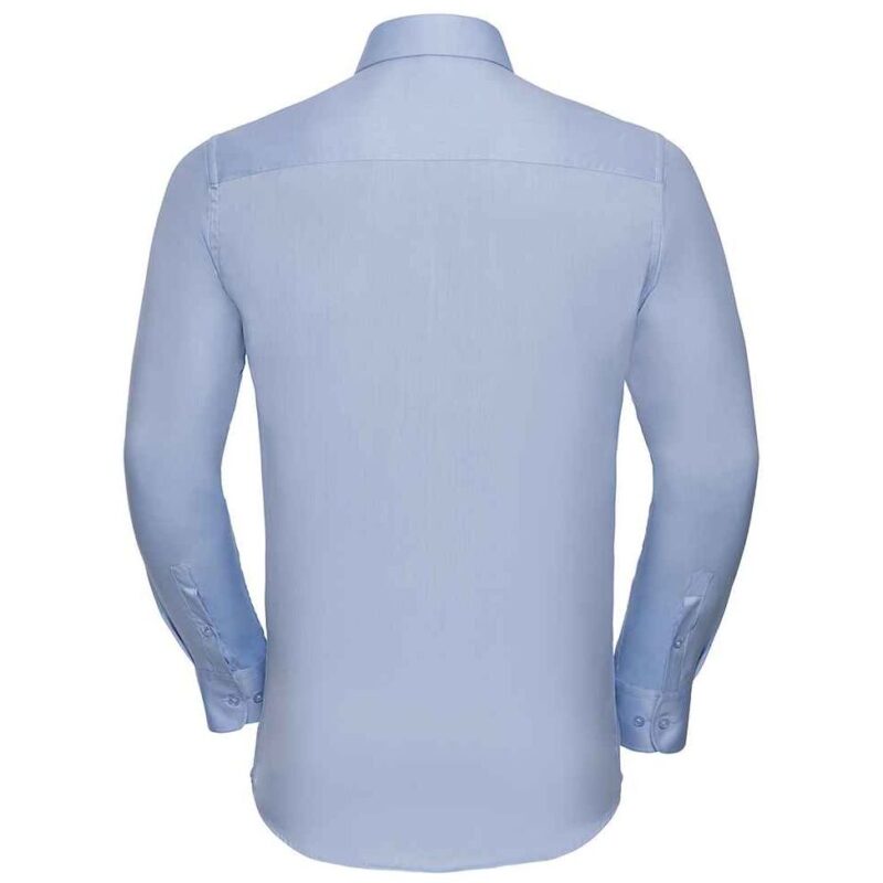 Russell Athletic Collection Long Sleeve Herringbone Shirt