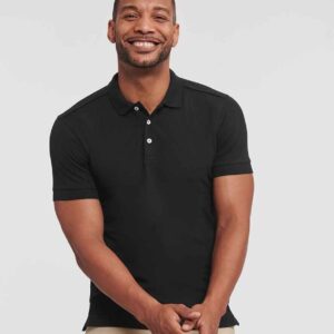Russell Athletic Stretch Pique Polo Shirt
