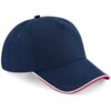 French Navy/Classic Red/White