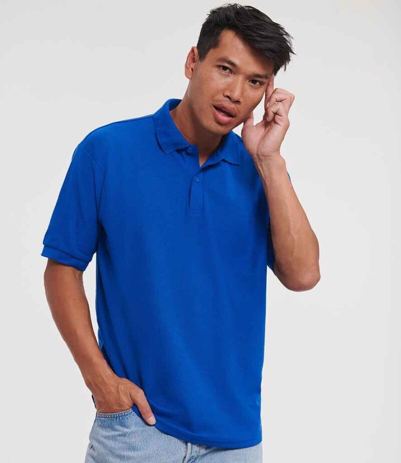 Russell Athletic Poly/Cotton Pique Polo Shirt