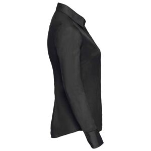 Russell Athletic Collection Ladies Long Sleeve Fitted Poplin Shirt