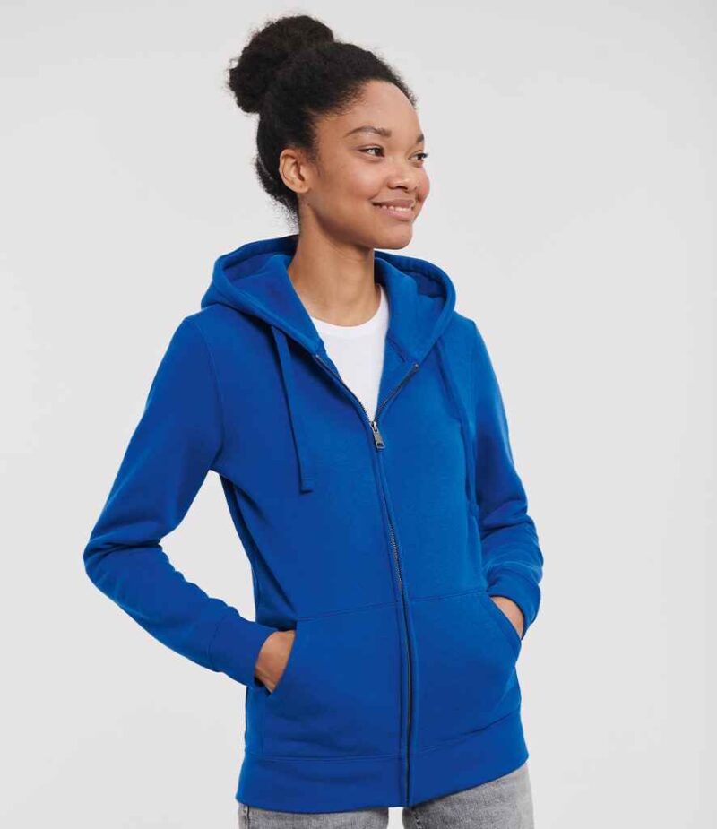 Russell Athletic Ladies Authentic Zip Hooded Sweatshirt