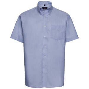 Russell Athletic Collection Short Sleeve Easy Care Oxford Shirt