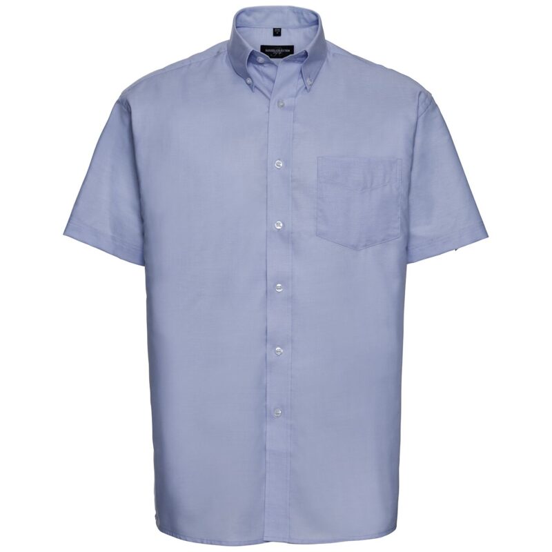 Russell Athletic Collection Short Sleeve Easy Care Oxford Shirt