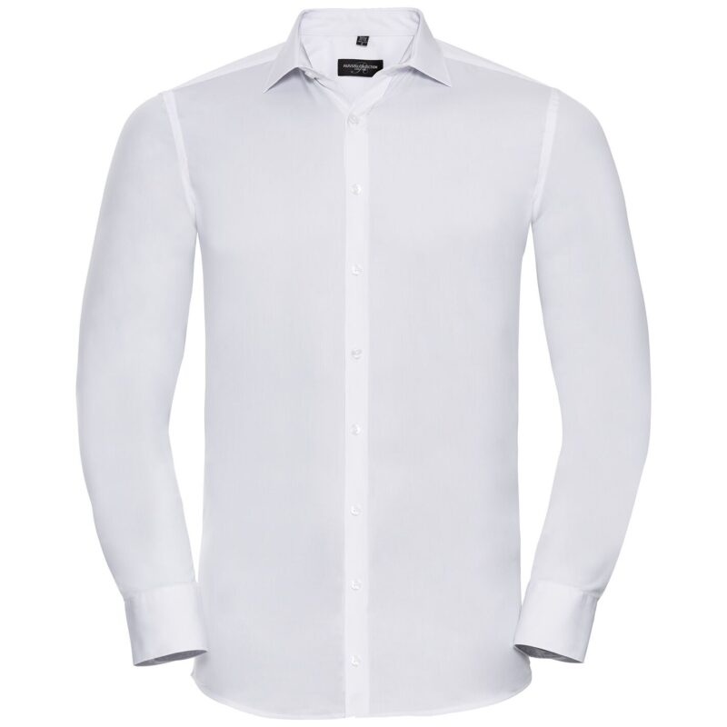 Russell Athletic Collection Long Sleeve Ultimate Stretch Shirt