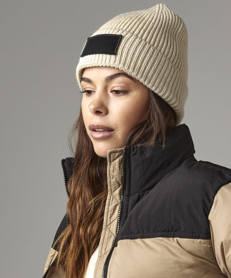 Beechfield Fashion Patch Beanie