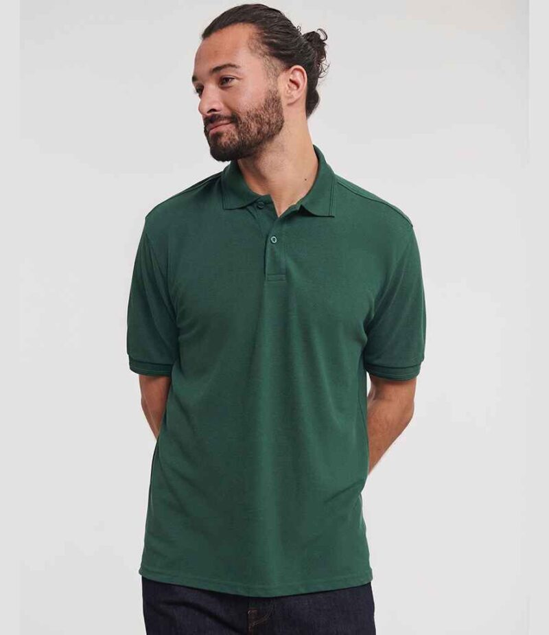 Russell Athletic Hardwearing Poly/Cotton Pique Polo Shirt
