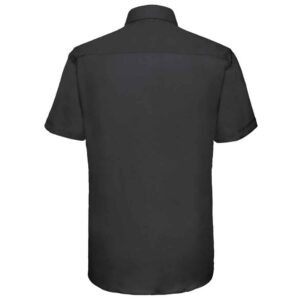 Russell Athletic Collection Short Sleeve Tailored Oxford Shirt