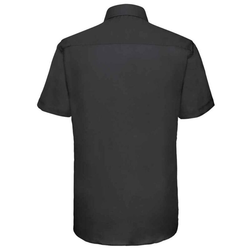 Russell Athletic Collection Short Sleeve Tailored Oxford Shirt