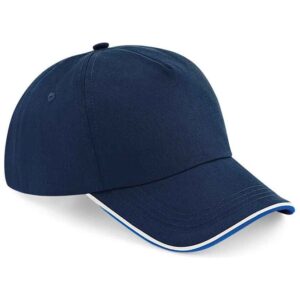 Beechfield Authentic Piped 5 Panel Cap