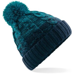 Beechfield Ombre Pom Pom Beanie