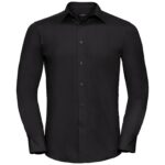 Russell Athletic Collection Long Sleeve Tailored Poplin Shirt