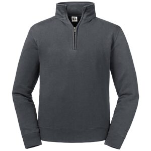 Russell Athletic Authentic Zip Neck Sweatshirt
