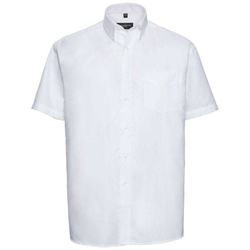 Russell Athletic Collection Short Sleeve Easy Care Oxford Shirt